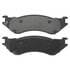 1003-0702AM by MPA ELECTRICAL - Quality-Built Disc Brake Pad Set - Black Series, Semi-Metallic, with Hardware