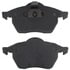 1003-0736M by MPA ELECTRICAL - Quality-Built Black Series Semi-Metallic Brake Pads w/ Hardware