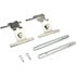 1003-0737M by MPA ELECTRICAL - Quality-Built Disc Brake Pad Set - Black Series, Semi-Metallic, with Hardware
