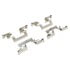 1003-0757M by MPA ELECTRICAL - Quality-Built Disc Brake Pad Set - Black Series, Semi-Metallic, with Hardware