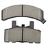 1003-0789C by MPA ELECTRICAL - Quality-Built Disc Brake Pad Set - Black Series, Ceramic, with Hardware