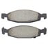 1003-0790M by MPA ELECTRICAL - Quality-Built Black Series Semi-Metallic Brake Pads w/ Hardware