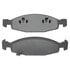 1003-0790M by MPA ELECTRICAL - Quality-Built Black Series Semi-Metallic Brake Pads w/ Hardware