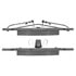 1003-0816M by MPA ELECTRICAL - Quality-Built Black Series Semi-Metallic Brake Pads w/ Hardware
