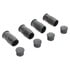 1003-0816M by MPA ELECTRICAL - Quality-Built Black Series Semi-Metallic Brake Pads w/ Hardware