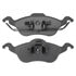 1003-0816M by MPA ELECTRICAL - Quality-Built Black Series Semi-Metallic Brake Pads w/ Hardware