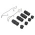 1003-0819C by MPA ELECTRICAL - Quality-Built Disc Brake Pad Set - Black Series, Ceramic, with Hardware