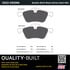 1003-0939M by MPA ELECTRICAL - Quality-Built Black Series Semi-Metallic Brake Pads w/ Hardware