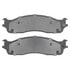 1003-0965M by MPA ELECTRICAL - Quality-Built Disc Brake Pad Set - Black Series, Semi-Metallic, with Hardware