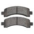 1003-0974AM by MPA ELECTRICAL - Quality-Built Disc Brake Pad Set - Black Series, Semi-Metallic, with Hardware