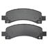 1003-0974AM by MPA ELECTRICAL - Quality-Built Disc Brake Pad Set - Black Series, Semi-Metallic, with Hardware