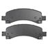 1003-0974AC by MPA ELECTRICAL - Quality-Built Black Series Ceramic Brake Pads w/ Hardware
