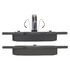 1003-0980M by MPA ELECTRICAL - Quality-Built Disc Brake Pad Set - Black Series, Semi-Metallic, with Hardware