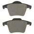 1003-0980M by MPA ELECTRICAL - Quality-Built Disc Brake Pad Set - Black Series, Semi-Metallic, with Hardware