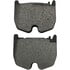 1003-0983M by MPA ELECTRICAL - Quality-Built Disc Brake Pad Set - Black Series, Semi-Metallic, with Hardware
