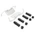 1003-1024M by MPA ELECTRICAL - Quality-Built Disc Brake Pad Set - Black Series, Semi-Metallic, with Hardware