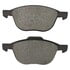 1003-1044C by MPA ELECTRICAL - Quality-Built Disc Brake Pad Set - Black Series, Ceramic, with Hardware