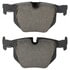 1003-1042M by MPA ELECTRICAL - Quality-Built Black Series Semi-Metallic Brake Pads w/ Hardware