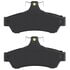 1003-1048AC by MPA ELECTRICAL - Quality-Built Disc Brake Pad Set - Black Series, Ceramic