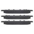 1003-1075M by MPA ELECTRICAL - Quality-Built Disc Brake Pad Set - Black Series, Semi-Metallic, with Hardware