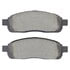 1003-1083C by MPA ELECTRICAL - Quality-Built Disc Brake Pad Set - Black Series, Ceramic, with Hardware