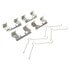 1003-1083C by MPA ELECTRICAL - Quality-Built Disc Brake Pad Set - Black Series, Ceramic, with Hardware
