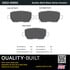 1003-1090C by MPA ELECTRICAL - Quality-Built Black Series Ceramic Brake Pads w/ Hardware