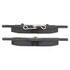 1003-1095M by MPA ELECTRICAL - Quality-Built Disc Brake Pad Set - Black Series, Semi-Metallic, with Hardware