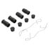 1003-1095M by MPA ELECTRICAL - Quality-Built Disc Brake Pad Set - Black Series, Semi-Metallic, with Hardware