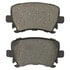 1003-1108M by MPA ELECTRICAL - Quality-Built Disc Brake Pad Set - Black Series, Semi-Metallic, with Hardware