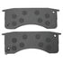 1001-1032M by MPA ELECTRICAL - Quality-Built Premium Disc Brake Pad Set - Semi-Metallic, with Hardware