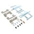 1001-1032M by MPA ELECTRICAL - Quality-Built Premium Disc Brake Pad Set - Semi-Metallic, with Hardware