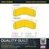 1001-1032M by MPA ELECTRICAL - Quality-Built Premium Disc Brake Pad Set - Semi-Metallic, with Hardware