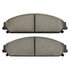 1001-1058C by MPA ELECTRICAL - Quality-Built Disc Brake Pad, Premium, Ceramic, with Hardware