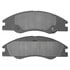 1001-1074C by MPA ELECTRICAL - Quality-Built Premium Ceramic Brake Pads w/ Hardware