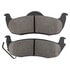 1001-1087M by MPA ELECTRICAL - Quality-Built Premium Disc Brake Pad Set - Semi-Metallic, with Hardware