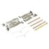 1001-1091C by MPA ELECTRICAL - Quality-Built Premium Ceramic Brake Pads w/ Hardware
