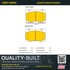 1001-1091C by MPA ELECTRICAL - Quality-Built Premium Ceramic Brake Pads w/ Hardware