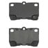 1001-1113AM by MPA ELECTRICAL - Quality-Built Premium Disc Brake Pad Set - Semi-Metallic, with Hardware