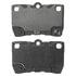 1001-1113M by MPA ELECTRICAL - Quality-Built Premium Disc Brake Pad Set - Semi-Metallic, with Hardware