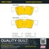 1001-1122C by MPA ELECTRICAL - Quality-Built Disc Brake Pad, Premium, Ceramic, with Hardware