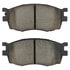 1001-1156C by MPA ELECTRICAL - Quality-Built Premium Ceramic Brake Pads w/ Hardware