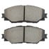 1001-1210C by MPA ELECTRICAL - Quality-Built Premium Ceramic Brake Pads w/ Hardware