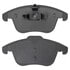 1001-1241M by MPA ELECTRICAL - Quality-Built Premium Disc Brake Pad Set - Semi-Metallic, with Hardware