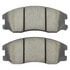 1001-1264C by MPA ELECTRICAL - Quality-Built Disc Brake Pad, Premium, Ceramic, with Hardware