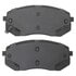 1001-1295AM by MPA ELECTRICAL - Quality-Built Premium Disc Brake Pad Set - Semi-Metallic, with Hardware