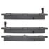 1001-1295AM by MPA ELECTRICAL - Quality-Built Premium Disc Brake Pad Set - Semi-Metallic, with Hardware
