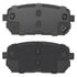 1001-1296C by MPA ELECTRICAL - Quality-Built Premium Ceramic Brake Pads w/ Hardware