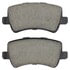 1001-1307AC by MPA ELECTRICAL - Quality-Built Premium Ceramic Brake Pads w/ Hardware