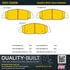 1001-1332M by MPA ELECTRICAL - Quality-Built Premium Semi-Metallic Brake Pads w/ Hardware